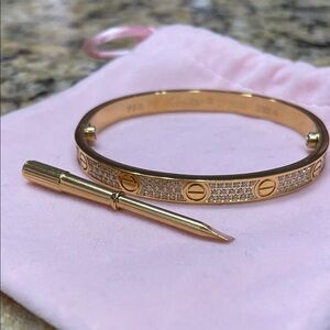 On hold//Luxury Gold and Crystal Women's Bracelet